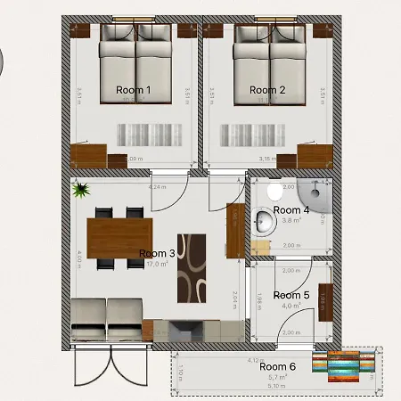 Haus Alpenblick Molltal 3*