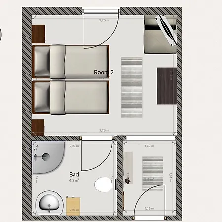 Affittacamere Haus Alpenblick Moelltal Flattach